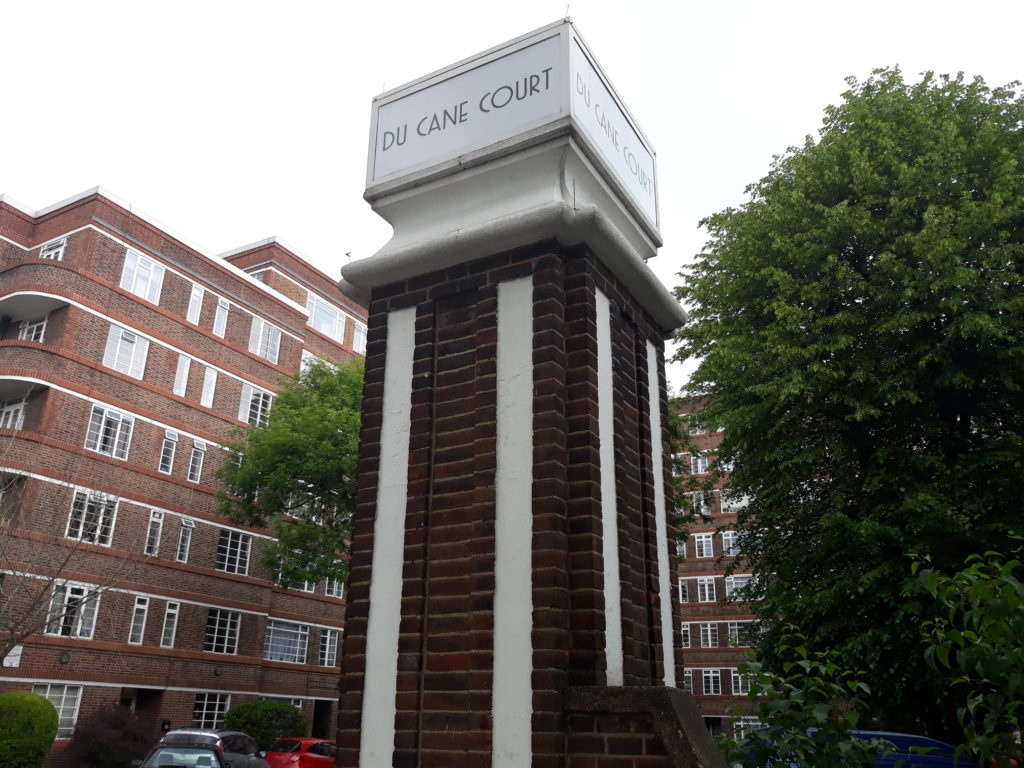 Balham to Tooting Trail stops at Du Cane Court