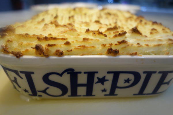 Fish Pie in a Fish Pie dish